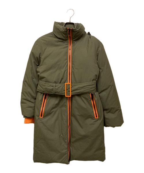 77circa（ナナナナサーカ）77circa (ナナナナサーカ) ダウンコート オリーブ サイズ:SIZE Freeの古着・服飾アイテム