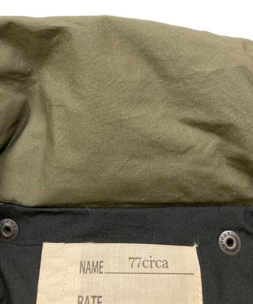 77circa（ナナナナサーカ）77circa (ナナナナサーカ) ダウンコート オリーブ サイズ:SIZE Freeの古着・服飾アイテム