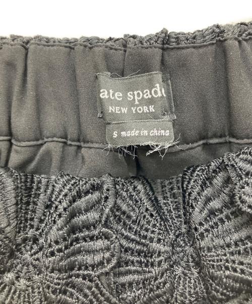 Kate Spade（ケイトスペード）Kate Spade (ケイトスペード) デイジー レース スカート ブラック サイズ:Sの古着・服飾アイテム