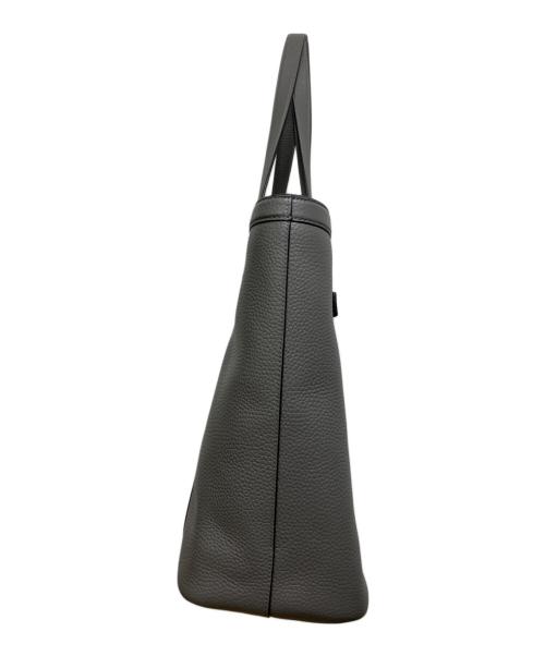 COACH（コーチ）COACH (コーチ) ゴッサム ジップトートバッグ グレーの古着・服飾アイテム