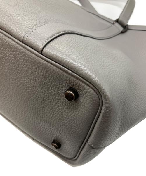COACH（コーチ）COACH (コーチ) ゴッサム ジップトートバッグ グレーの古着・服飾アイテム