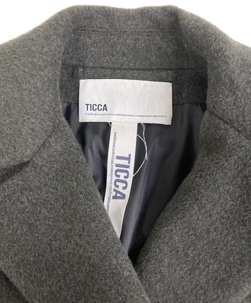 ticca（ティッカ）ticca (ティッカ) テントコート ダークグレー サイズ:Freeの古着・服飾アイテム