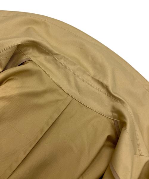 Aquascutum（アクアスキュータム）Aquascutum (アクアスキュータム) シルクハーフトレンチコート ベージュ サイズ:Sの古着・服飾アイテム