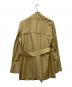 Aquascutum (アクアスキュータム) シルクハーフトレンチコート ベージュ サイズ:S：11000円