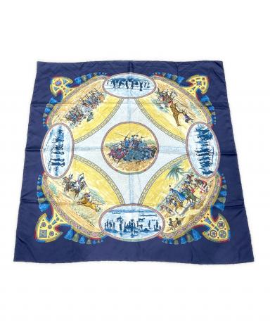 中古・古着通販】HERMES (エルメス) Carre 90/カレ 90/CAVALIERS PEULS