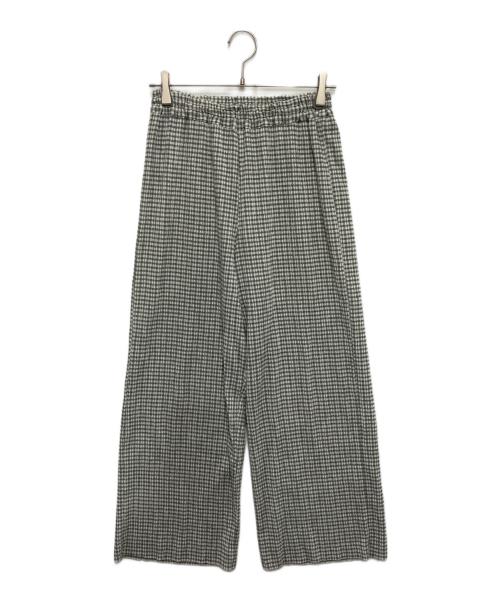 house of lotus（ハウスオブロータス）house of lotus (ハウスオブロータス) ギンガムチェックイージーパンツ グレー サイズ:Mの古着・服飾アイテム