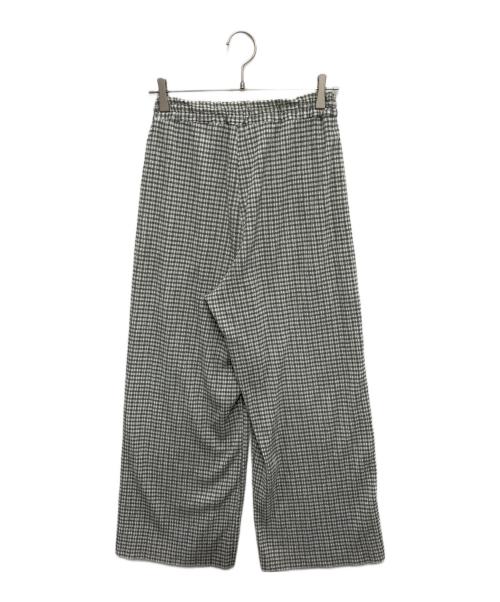 house of lotus（ハウスオブロータス）house of lotus (ハウスオブロータス) ギンガムチェックイージーパンツ グレー サイズ:Mの古着・服飾アイテム