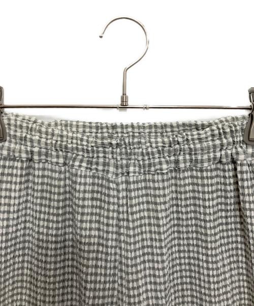 house of lotus（ハウスオブロータス）house of lotus (ハウスオブロータス) ギンガムチェックイージーパンツ グレー サイズ:Mの古着・服飾アイテム