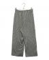 house of lotus (ハウスオブロータス) ギンガムチェックイージーパンツ グレー サイズ:M：7000円