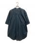 Gymphlex (ジムフレックス) バンドカラーシャツ ブラック サイズ:M：4000円