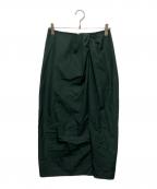 YLEVEイレーヴ）の古着「FINX COTTON WEATHER TWIST SK」｜グリーン