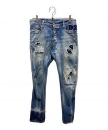 DSQUARED2（ディースクエアード）の古着「Tidy Biker Jean」｜インディゴ