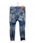 DSQUARED2 (ディースクエアード) Tidy Biker Jean インディゴ サイズ:46：15000円