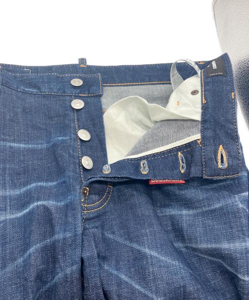 DSQUARED2（ディースクエアード）DSQUARED2 (ディースクエアード) Clasic Kenny Jean　S74LB1307 インディゴ サイズ:46の古着・服飾アイテム