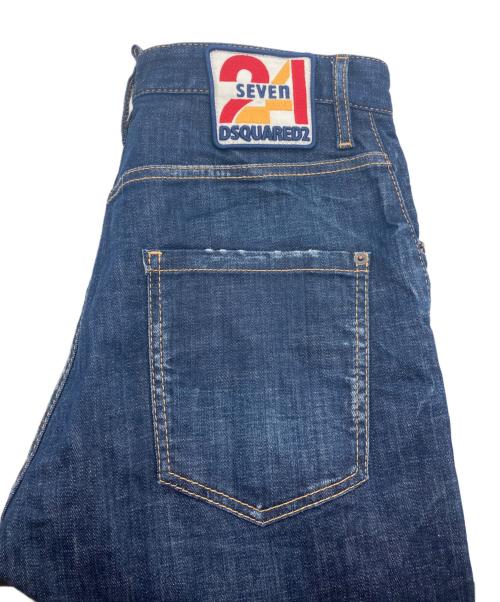 DSQUARED2（ディースクエアード）DSQUARED2 (ディースクエアード) Clasic Kenny Jean　S74LB1307 インディゴ サイズ:46の古着・服飾アイテム