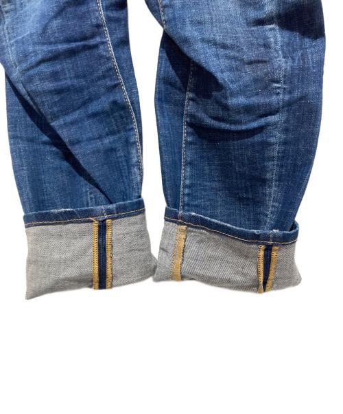 DSQUARED2（ディースクエアード）DSQUARED2 (ディースクエアード) Tidy Biker Jean インディゴ サイズ:46の古着・服飾アイテム