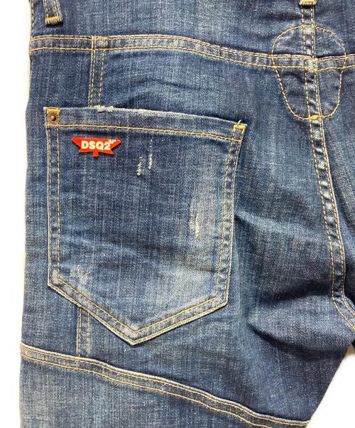 DSQUARED2（ディースクエアード）DSQUARED2 (ディースクエアード) Tidy Biker Jean インディゴ サイズ:46の古着・服飾アイテム