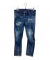DSQUARED2（ディースクエアード）の古着「Tidy Biker Jean」｜インディゴ