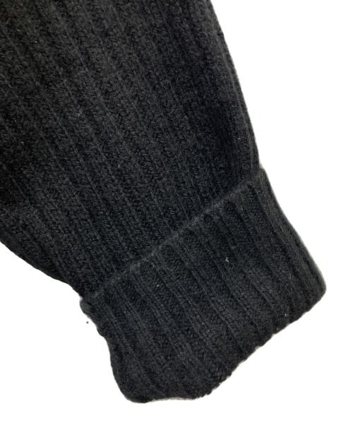 The Elder Statesman（エルダーステイツマン）The Elder Statesman (エルダーステイツマン) HEAVY RIB MOCK NECK KNIT ブラック サイズ:Ｍの古着・服飾アイテム