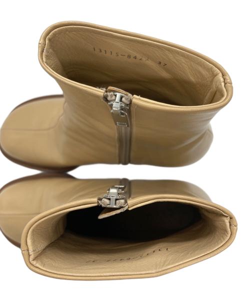 CLANE（クラネ）CLANE (クラネ) EDGE ROUND SHORT BOOTS/エッジ ラウンド ショート ブーツ ベージュ サイズ:37の古着・服飾アイテム