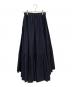 patou (パトゥ) オーガニックコットン マキシ ティアードスカート ネイビー サイズ:36：15000円