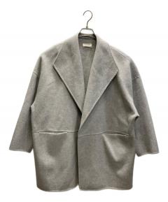 中古・古着通販】CADUNE (カデュネ) リバーコート ライトグレー サイズ