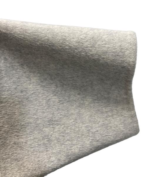 DES PRES（デ プレ）DES PRES (デ プレ) ダブルフェイスメルトンビーバー ショートコート グレー サイズ:36の古着・服飾アイテム