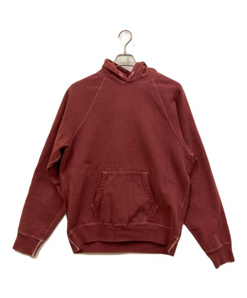 UNUSED（アンユーズド）UNUSED (アンユーズド) sweat hoodie レッド サイズ:2の古着・服飾アイテム
