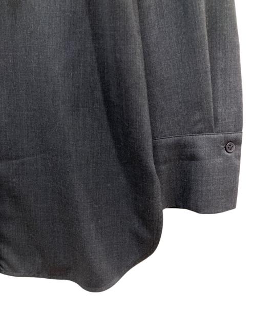 icB（アイシービー）icB (アイシービー) TWブロード シャツ グレー サイズ:4の古着・服飾アイテム