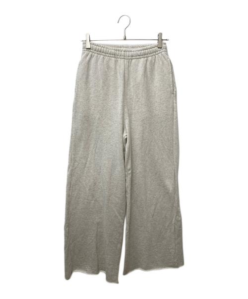 JOURNAL STANDARD relume（ジャーナルスタンダード レリューム）JOURNAL STANDARD relume (ジャーナルスタンダード レリューム) ワイドスウェットパンツ ライトグレー サイズ:Fの古着・服飾アイテム