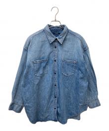 JOURNAL STANDARD（ジャーナルスタンダード）の古着「ライトオンスデニムシャツ 25050400908210」｜インディゴ