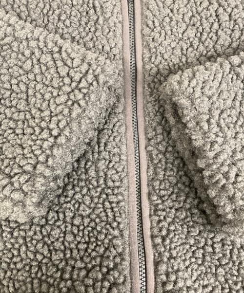 Champion（チャンピオン）Champion (チャンピオン) JOURNAL STANDARD relume (ジャーナルスタンダード レリューム) 別注ボアフリースジャケット CWSC605 グレー サイズ:Fの古着・服飾アイテム