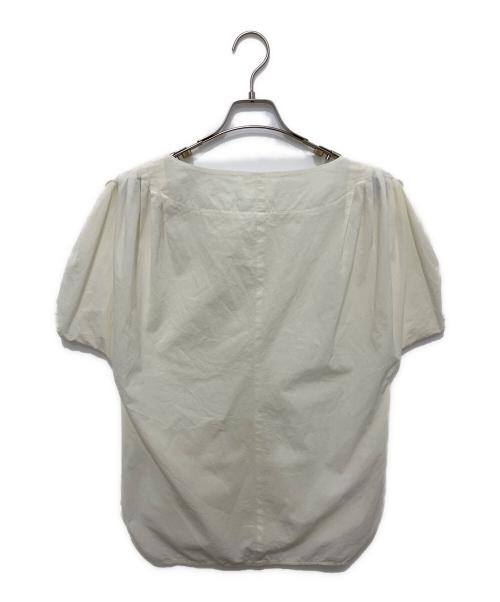 Mame Kurogouchi（マメクロゴウチ）Mame Kurogouchi (マメクロゴウチ) Dry Touch Cotton Blouse アイボリー サイズ:2の古着・服飾アイテム