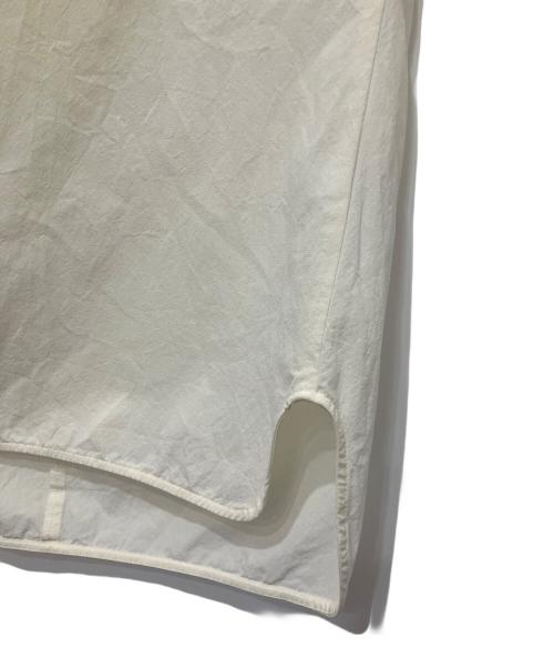 Mame Kurogouchi（マメクロゴウチ）Mame Kurogouchi (マメクロゴウチ) Dry Touch Cotton Blouse アイボリー サイズ:2の古着・服飾アイテム