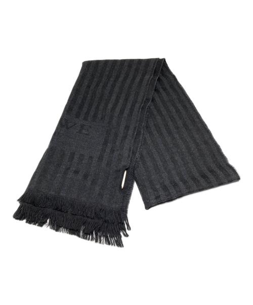 LOEWE（ロエベ）LOEWE (ロエベ) ウールストール グレーの古着・服飾アイテム