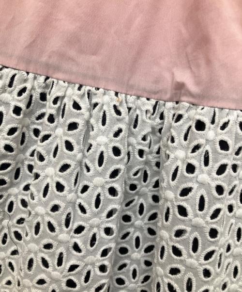 DOUBLE STANDARD CLOTHING（ダブルスタンダードクロージング）DOUBLE STANDARD CLOTHING (ダブルスタンダードクロージング) ドッキングティアードスカート ピンク サイズ:36の古着・服飾アイテム