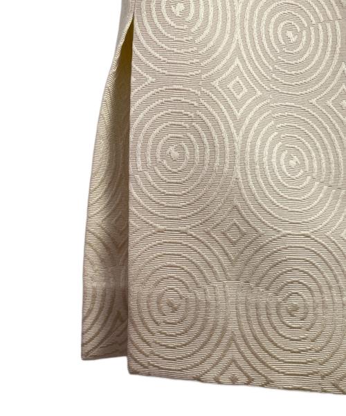 DRIES VAN NOTEN（ドリスヴァンノッテン）DRIES VAN NOTEN (ドリスヴァンノッテン) プリントジャガードスカート グリーン サイズ:34の古着・服飾アイテム