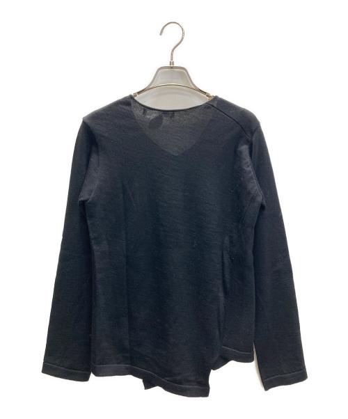 COMME des GARCONS COMME des GARCONS（コムデギャルソン コムデギャルソン）COMME des GARCONS COMME des GARCONS (コムデギャルソン コムデギャルソン) Vネックニット ブラック サイズ:SIZE Mの古着・服飾アイテム