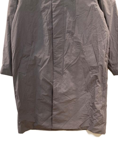 ATON（エイトン）ATON (エイトン) ASAKO NYLON バルマカーンコート グレー サイズ:4の古着・服飾アイテム