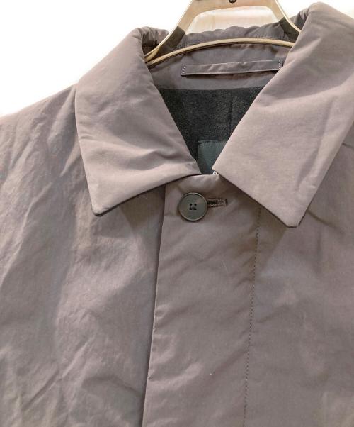 ATON（エイトン）ATON (エイトン) ASAKO NYLON バルマカーンコート グレー サイズ:4の古着・服飾アイテム