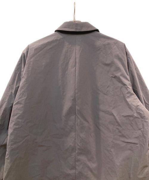 ATON（エイトン）ATON (エイトン) ASAKO NYLON バルマカーンコート グレー サイズ:4の古着・服飾アイテム