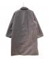 ATON (エイトン) ASAKO NYLON バルマカーンコート グレー サイズ:4：15000円