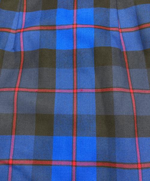 O'NEIL OF DUBLIN（オニールオブダブリン）O'NEIL OF DUBLIN (オニールオブダブリン) ラップスカート ブルー サイズ:32の古着・服飾アイテム