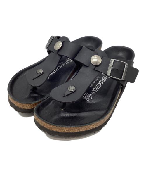 BIRKENSTOCK（ビルケンシュトック）BIRKENSTOCK (ビルケンシュトック) ギゼ コンチョ ブラック サイズ:27の古着・服飾アイテム