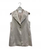 INEDイネド）の古着「ジレ」｜ベージュ