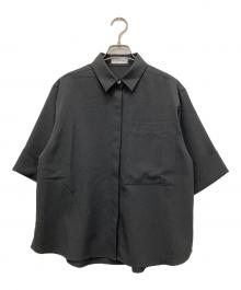 INED（イネド）の古着「辛口モードなワイドスリーブシャツ」｜グレー