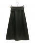 la veille by superior closet (ラヴェイユ バイ スーペリアクローゼット) フラノストレッチラップ風スカート グリーン サイズ:SIZE 2：7000円
