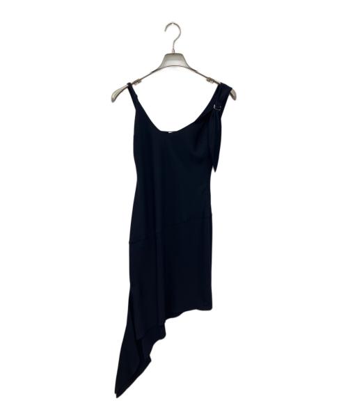 courreges（クレージュ）courreges (クレージュ) SCARF DRESS ネイビー サイズ:36の古着・服飾アイテム