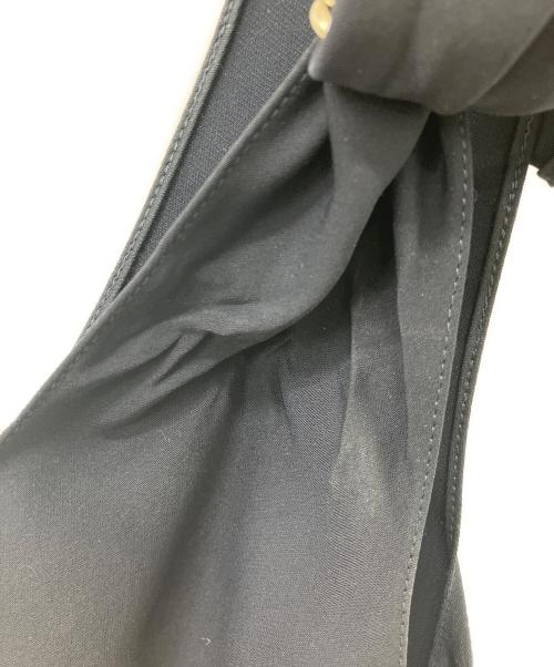 courreges（クレージュ）courreges (クレージュ) SCARF DRESS ネイビー サイズ:36の古着・服飾アイテム