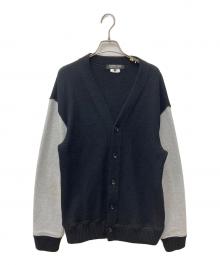 COMME des GARCONS HOMME DEUX（コムデギャルソン オム ドゥ）の古着「袖切替カーディガン」｜ブラック
